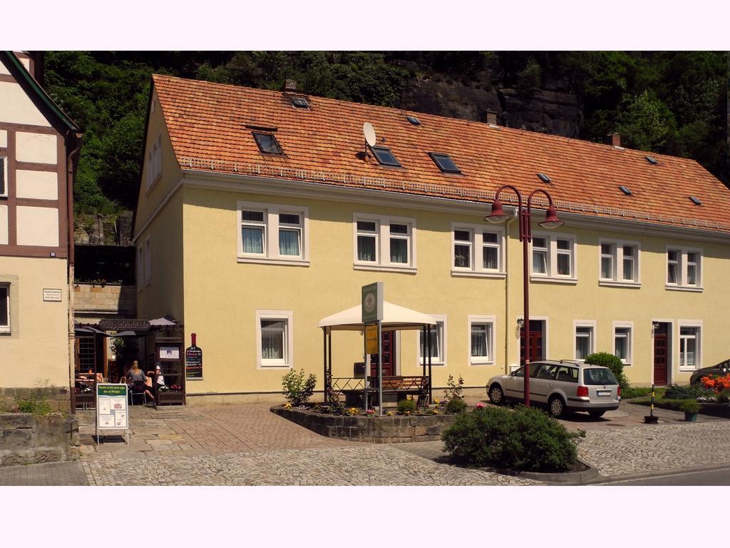 Pension Schwarz Bad Schandau Esterno foto