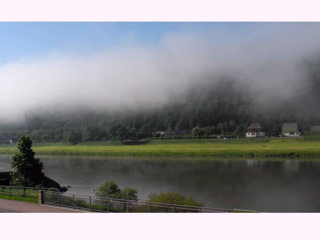 Pension Schwarz Bad Schandau Esterno foto