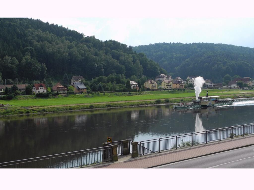 Pension Schwarz Bad Schandau Esterno foto